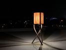 Triad Floor Lamp | Lamps by Designed with Purpose. Item composed of walnut