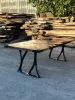 Claro Walnut Epoxy Table - Epoxy Resin Black Dining Table | Tables by Tinella Collection. Item composed of walnut compatible with contemporary and coastal style
