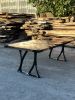 Claro Walnut Epoxy Table - Epoxy Resin Black Dining Table | Tables by Tinella Wood. Item composed of walnut compatible with contemporary and coastal style