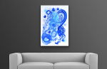 Convergence | 41x29 | Affordable Art | Oil And Acrylic Painting in Paintings by Jacob von Sternberg Large Abstracts. Item made of canvas with synthetic