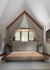 custom walnut bed | Bed Frame in Beds & Accessories by In Element Designs. Item made of oak wood
