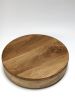 Hidden wheel plant stand- Oak wood m | Plants & Landscape by Kat | Home Studio. Item composed of oak wood compatible with contemporary and industrial style