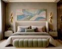 Breathing surface | Mosaic in Art & Wall Decor by Julia Gorbunova. Item composed of glass compatible with contemporary and eclectic & maximalism style