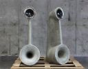 EXPOSED SPEAKERS | Ornament in Decorative Objects by Linski Design - Concrete. Art. Microtopping. Art-topping.. Item composed of cement and synthetic