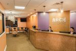 Woods Glass Pendant | Pendants by ILEX Architectural Lighting | ARCH Orthodontics in Westwood. Item made of steel & glass
