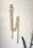 Stoneware Ceramic link chain | Wall Sculpture in Wall Hangings by Asmaa Aman Studio. Item compatible with boho and minimalism style