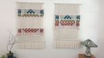 The Twins Apart II | Macrame Wall Hanging in Wall Hangings by Leonor MacraMaker. Item made of fabric with fiber