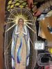Lady of Lourdes Mosaic of Our Lady and St Bernadette | Public Mosaics by Paul Siggins - The Mosaic Studio | Our Lady of Lourdes & St Joseph in Southend-on-Sea. Item made of ceramic