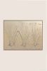 Willows W3648 C | Mixed Media in Paintings by Michael Denny Art, LLC. Item composed of bamboo & cotton compatible with minimalism and contemporary style