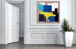 5659c | Oil And Acrylic Painting in Paintings by Luis Medina. Item made of canvas compatible with minimalism and contemporary style
