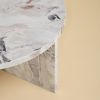 Dover White Marble Coffee Table - HASHI by Lebanto | Tables by Lebanto. Item composed of marble in minimalism or contemporary style