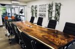 Live Edge Conference Table | Tables by Live Edge Lust | ParaCore in Phoenix. Item composed of wood and steel