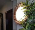 Deorative LAmp Rafia | Ornament in Decorative Objects by Magdyss Boutique | Soseaua Nordului 96E, Bucharest in București. Item compatible with boho and contemporary style