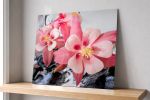 Pink Columbine Fantasy - Print on Metal | Prints by Amber Lamoreaux Art. Item made of metal compatible with boho and contemporary style