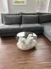 Bear Table cute all hand made in Europe | Coffee Table in Tables by ultimate European. Item made of glass works with country & farmhouse & coastal style