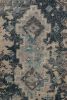 Rug & Kilim’s Abstract Scatter Rug With Blue-Brown Patterns | Area Rug in Rugs by Rug and Kilim. Item composed of wool