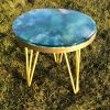 Rustic Charm | Coffee Table in Tables by Art By Skevi. Item composed of wood and steel