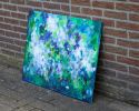 Infinite Garden #13 | Oil And Acrylic Painting in Paintings by Art by Geesien Postema. Item made of synthetic