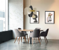 Lola Ceiling | Pendants by Dovain Studio. Item composed of brass & glass