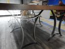 Modular Walnut River Conference Table Set | Tables by Chagrin Valley Custom Furniture. Item composed of walnut and metal in contemporary or modern style
