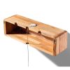 Storage Shelf and Cord Organizer | Shelving in Storage by Halohope Design. Item made of wood compatible with minimalism and industrial style