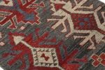 Rug & Kilim’s Caucasian Tribal Rug in Gray with Geometric | Area Rug in Rugs by Rug and Kilim