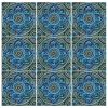 Tiled architectural feature garden (1 tile) | Tiles by GVEGA. Item composed of marble in boho or mediterranean style