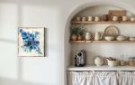 Spring of living water - Mixed media | Oil And Acrylic Painting in Paintings by HEIDY GONZALEZ - GONZALEZ ART DESIGN. Item composed of canvas in contemporary or art deco style