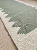 Handwoven Wool Stair Runner | Runner Rug in Rugs by Evergreen Carpets. Item composed of wool in boho or minimalism style