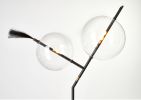 Mickey Floor Lamp | Lamps by SilvioMondinoStudio. Item made of brass with glass