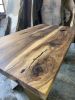 Walnut Dining Table - Custom Live Edge Table | Conference Table in Tables by Tinella Collection. Item composed of walnut in minimalism or art deco style