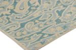 Rug & Kilim’s Contemporary Chain Stitch Rug in Blue | Area Rug in Rugs by Rug and Kilim