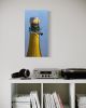 'Bubbly' Original Oil Painting | Oil And Acrylic Painting in Paintings by Jenny Stewart's Fine Art. Item made of canvas works with mid century modern & contemporary style