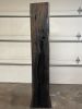 Black Vein Charred Oak Sculpture | Sculptures by JS Universe. Item made of oak wood with steel works with minimalism & contemporary style
