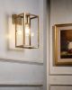 Id033 | Sconces by Gallo. Item composed of brass