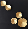 Golden Graces - 5 Original Ceramic Porcelain | Wall Sculpture in Wall Hangings by Elizabeth Prince Ceramics. Item made of ceramic works with minimalism & contemporary style