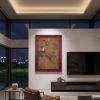 Song Dynasty Huizong Hibiscus Pheasant Museum Grade Silk Art | Oil And Acrylic Painting in Paintings by Dynasty Artisan. Item made of wood works with contemporary & eclectic & maximalism style