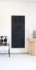 Wood Wall Panel, Black Wooden Wall Panel, Large Wood Art | Wall Sculpture in Wall Hangings by Blank Space Studios. Item made of oak wood works with modern style