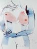 Self Love III | Watercolor Painting in Paintings by Eve Devore. Item composed of paper in boho or contemporary style