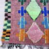 Vintage Moroccan rug, colorful Berber rug, 2.95/7.48 | Runner Rug in Rugs by Marrakesh Decor. Item composed of wool in boho or mid century modern style