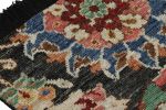Rug & Kilim’s Persian Kerman Rug in Black with Vibrant | Area Rug in Rugs by Rug and Kilim