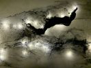 Luminosity 8, Illuminated Ink work with remote control | Mixed Media by Kate Wilson Fine Art. Item composed of aluminum