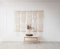 Teide 5 - Natural Wall Tapestry | Wall Hangings by Lale Studio & Shop. Item made of bamboo with cotton works with contemporary & japandi style