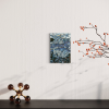 Misty Morning, Winter Series No. 3 | Wall Sculpture in Wall Hangings by Gila Mosaics Studio. Item made of wood with ceramic works with minimalism & contemporary style
