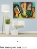 Oil and Cold wax medium on canvas | Mixed Media by Niki J Sands. Item composed of canvas