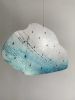 Large Silver Clouds Mobile | Sculptures by Claudine Gevry Studio. Item in minimalism or contemporary style