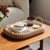 Big Chunky Tray (Natural) | Decorative Tray in Decorative Objects by Hastshilp. Item works with boho & minimalism style