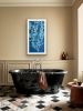 Chinese Elm IV (40 x 20 in. original cyanotype on Paper) | Photography by Christine So. Item made of paper works with boho & japandi style