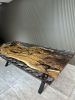 Resin Table Top - Resin Dining Table - Wood Dining Table | Tables by Tinella Collection. Item composed of wood compatible with contemporary and country & farmhouse style