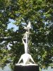 Crane Unfolding | Public Sculptures by KevinBoxStudio | Little Rock River Market in Little Rock